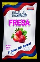 paleta de fresa