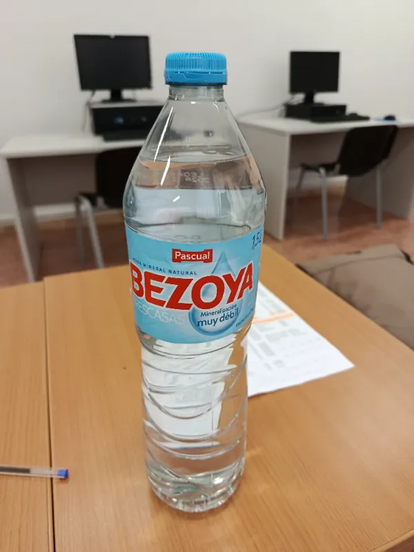 Botella de agua